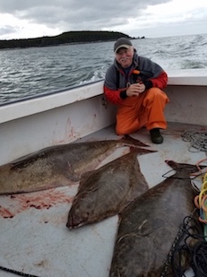 Catching Maine Halibut On The Lady Anne